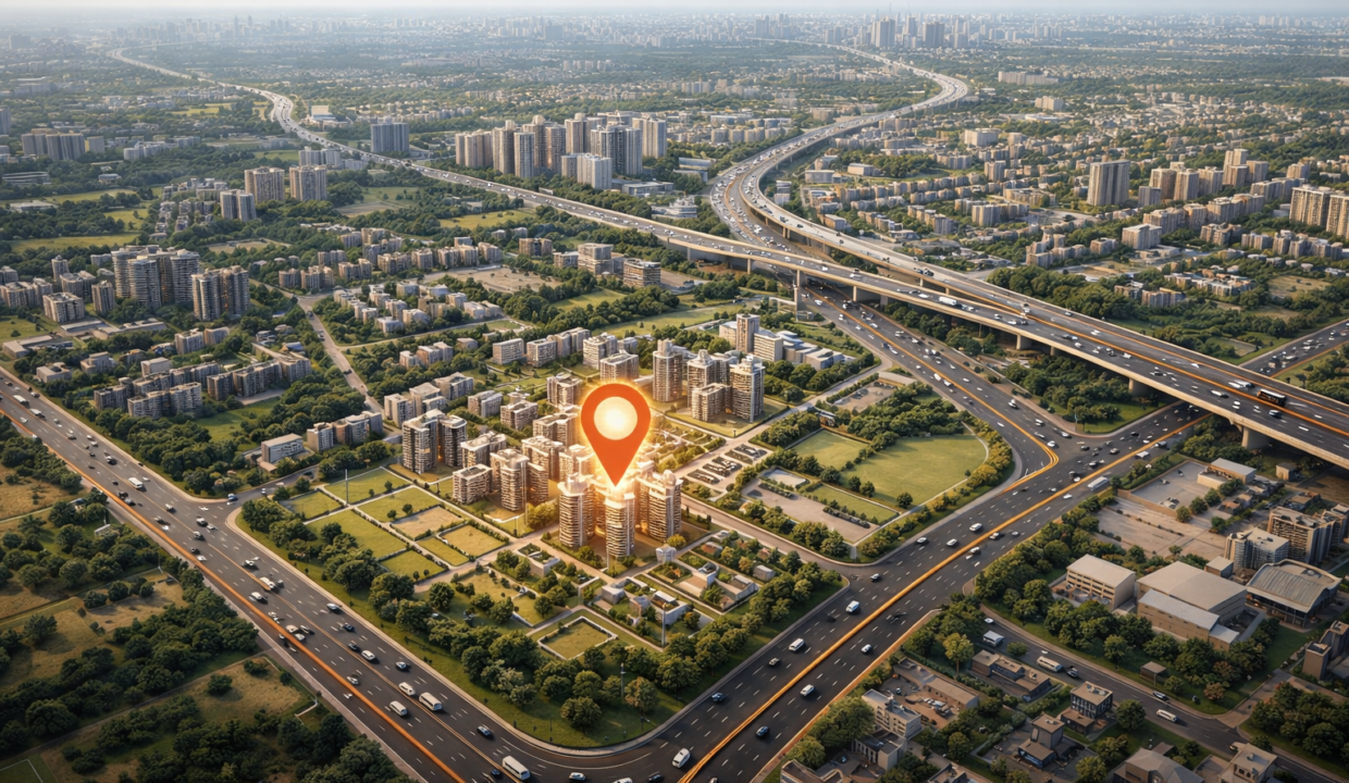 Emaar Serenity Hills Location