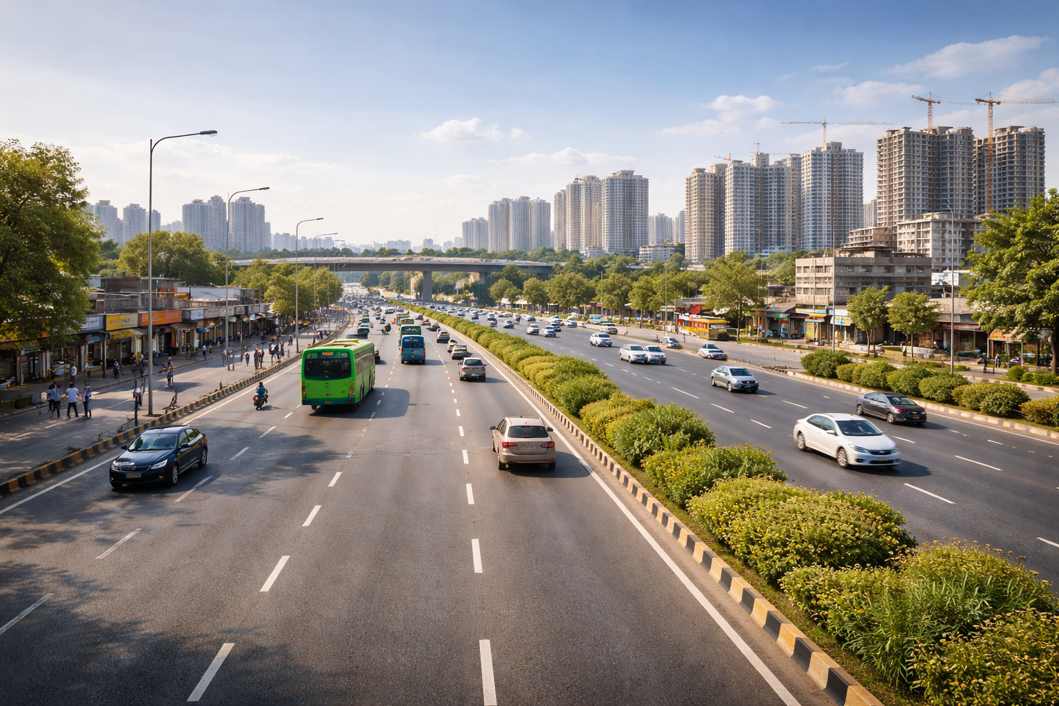 Emaar Serenity Hills Location